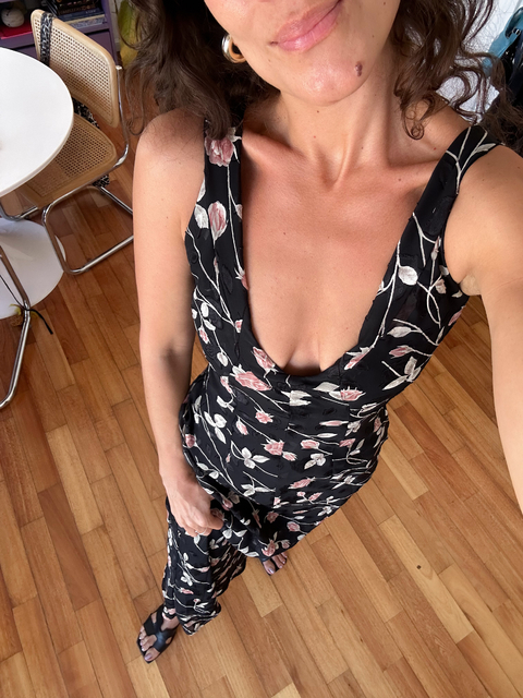The Black Roses Dress - comprar online