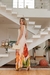 Vestido Feminino em Malha Viscolycra Premium Emília Tulipa Laranja na internet