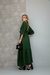 Vestido Feminino em Viscose Maquinetada Premium Ursula Verde na internet