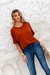 Blusa Feminina em Malha Viscolycra Premium Yasmin Telha