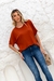 Blusa Feminina em Malha Viscolycra Premium Yasmin Telha - loja online