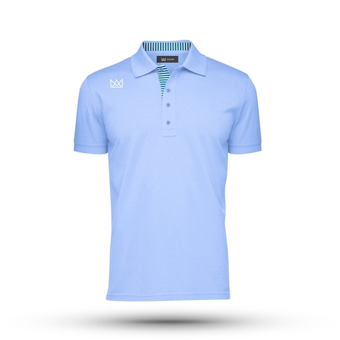 Chomba celeste; interior rayitas