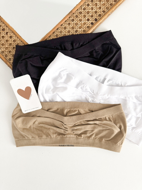 Corpiño Bandeau Sin Costura