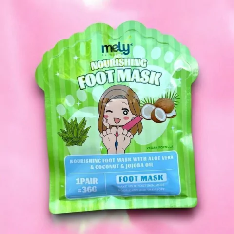 Mascarilla para pies hidratante