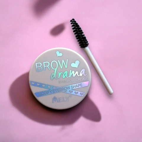 Fijador de cejas brocha mely