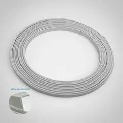Perfil Trim 1/2" Branco Rolo com 10 metros - comprar online