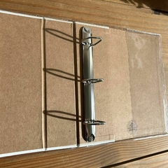 Álbum tamanho snap - listrado marrom claro na internet