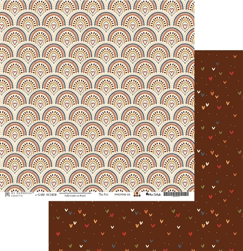 Coleção Meu Ano - Folha 05 - My Memories Crafts - MMCMMD-05