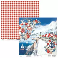 Bloco 30X30 - Riviera Moments - Mintay Papers - MT-RIV-07 - Criar - Papelaria e Scrapbook