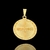 PINGENTE MEDALHA JESUS - 2,5x2,5CM na internet