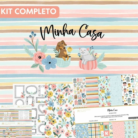 Kit Completo - Coleção Minha Casa - My Memories Crafts