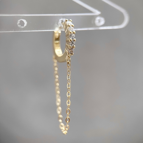 Argollita Hang With Me Gold - comprar online