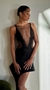 MINI DRESS MUGLER BLACK ILLUSION ( importado) - Black Baccara