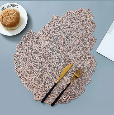 POSA PLATO HOJA x 6u