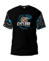 Camiseta Cyclone Preto e Azul 010613500 Original