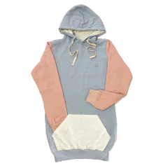 Vestido Moletom Maresia Azul Claro Original 16700057