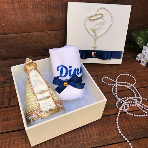 Caixa Batizado com Toalha