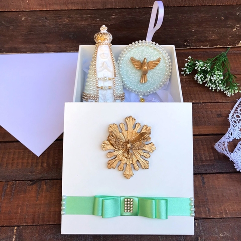 Caixa Batizado Verde