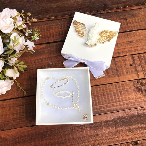 Caixa Convite Madrinha de Consagração