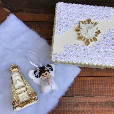 caixa crisma afilhada