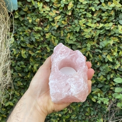 Porta Vela - Quartzo Rosa