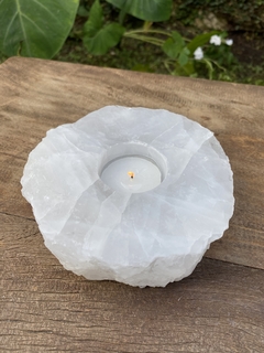 Cristal Polido - Porta Velas - Zenz Arts
