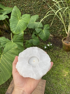Cristal Polido - Porta Velas - comprar online