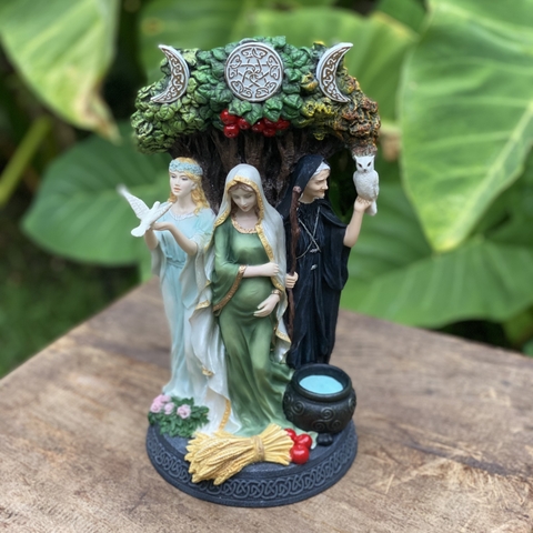 Hécate Deusa Tríplice - Veronese Colors (26cm)