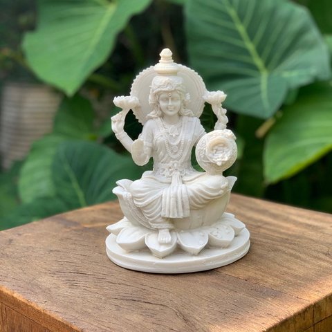 Escultura Lakshmi Marmorite 20cm