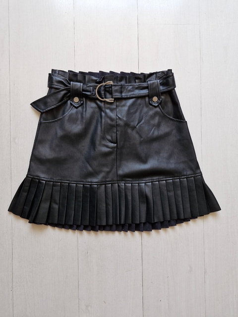 Saia Zara sintética preta M