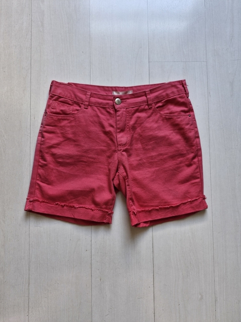 Short em sarja Yessica goiaba 42