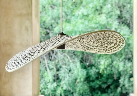 Pantallas tipo alfombra de palma