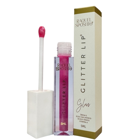 GLITTER LIP® ROSA GLOSS LABIAL