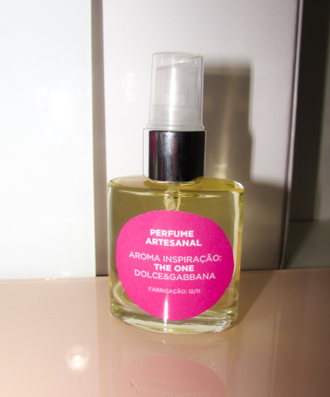 Perfume Artesanal - Aroma Inspiração The One 30ml