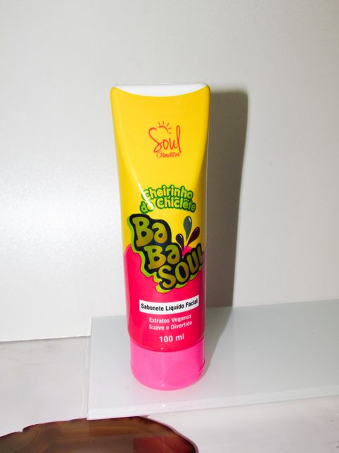 Sabonete Líquido Facial Cheirinho de Chiclete Babasoul - Soul Cosméticos - comprar online