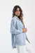 CAMISA JEAN ORLI - CELESTE - tienda online