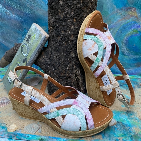 Sandalias degrade spoty. m01v-825