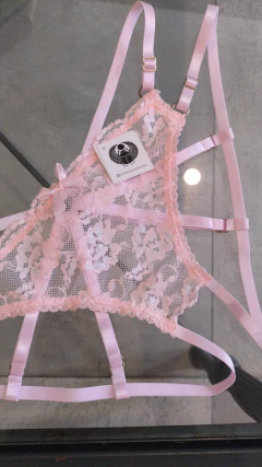 Tanga Abierta Rosa - tienda online