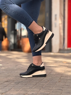 ZAPATILLA TACO CHINO VIA MARTE BLACK C13 en internet