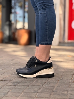 ZAPATILLA TACO CHINO VIA MARTE BLACK C13 - comprar online