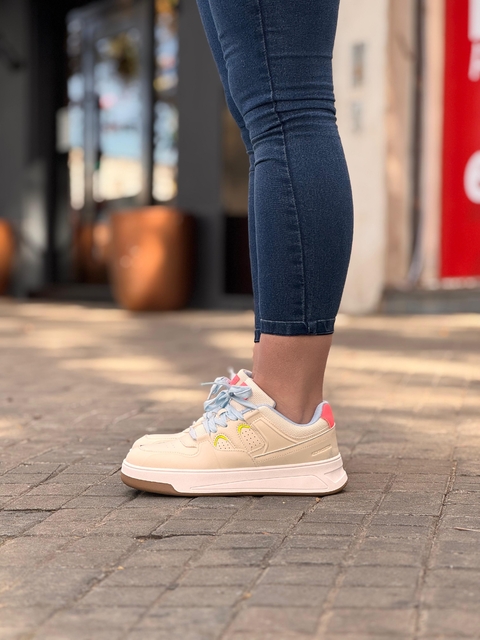 ZAPATILLA MAIKA KEVINGSTON BEIGE CELESTE C21 - comprar online