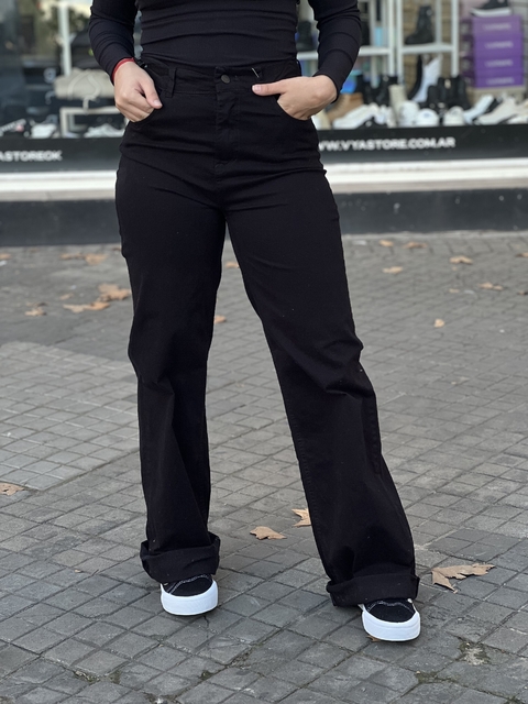 WIDE LEG CLÁSICO LT NEGRO I86