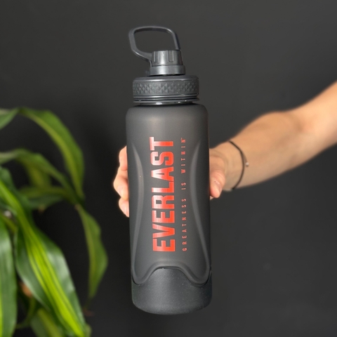 BOTELLA EVERLAST 1000ML DE NEGRA ROJA A11