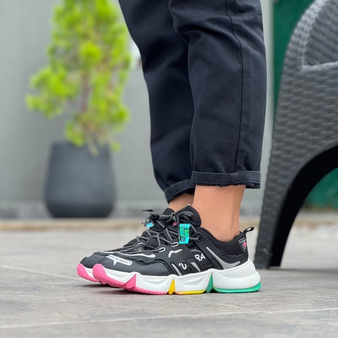 DISHI BLACK MULTICOLOR GUMMI C87 - comprar online