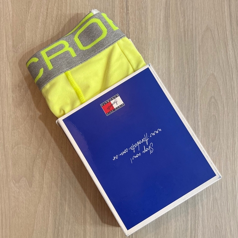 BOXER ACROBATA AMARILLO FLUO