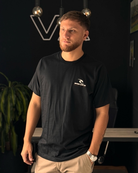 REMERA RIP CURL NEGRA - comprar online