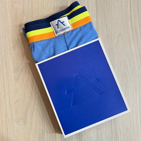 BOXER ACROBATA AZUL MULTICOLOR