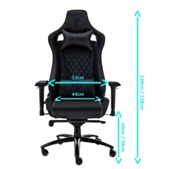 CADEIRA GAMER HEAVY DUTY CLANM PRETO CL-CK005 - comprar online