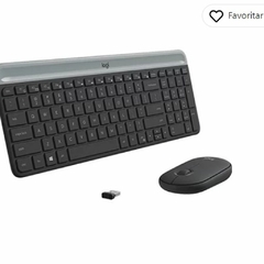 TECLADO S/ FIO COM MOUSE MK-470
