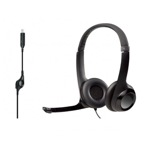 FONE C/ MICROFONE USB SEC LOGITECH H390